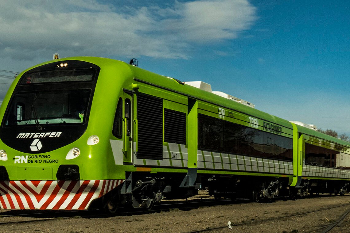 Tren Patagónico: siguen las obras en San Antonio Oeste