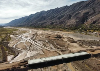 Jujuy: avanzan las obras del nuevo puente en Tilcara