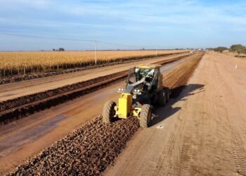 Santa Fe inició la pavimentación de la ruta provincial S-152