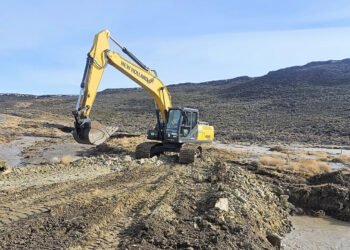 Chubut: avanzan los trabajos en la Ruta Nacional 26