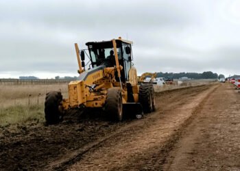 Retomaron la obra de repavimentación de la Ruta Nacional 3 entre Tres Arroyos y Adolfo Gonzales Chaves