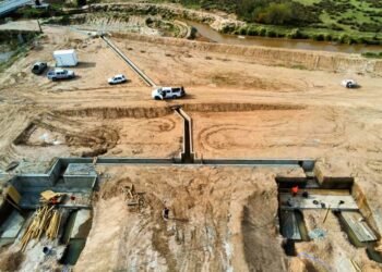 Córdoba: el acueducto ganadero en Roque Sáenz Peña entró en la recta final