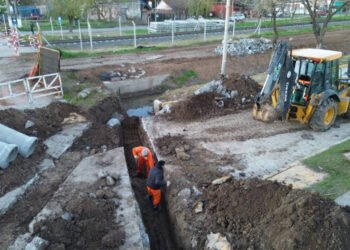 Avanzan distintas obras de infrestructura en Marcos Paz