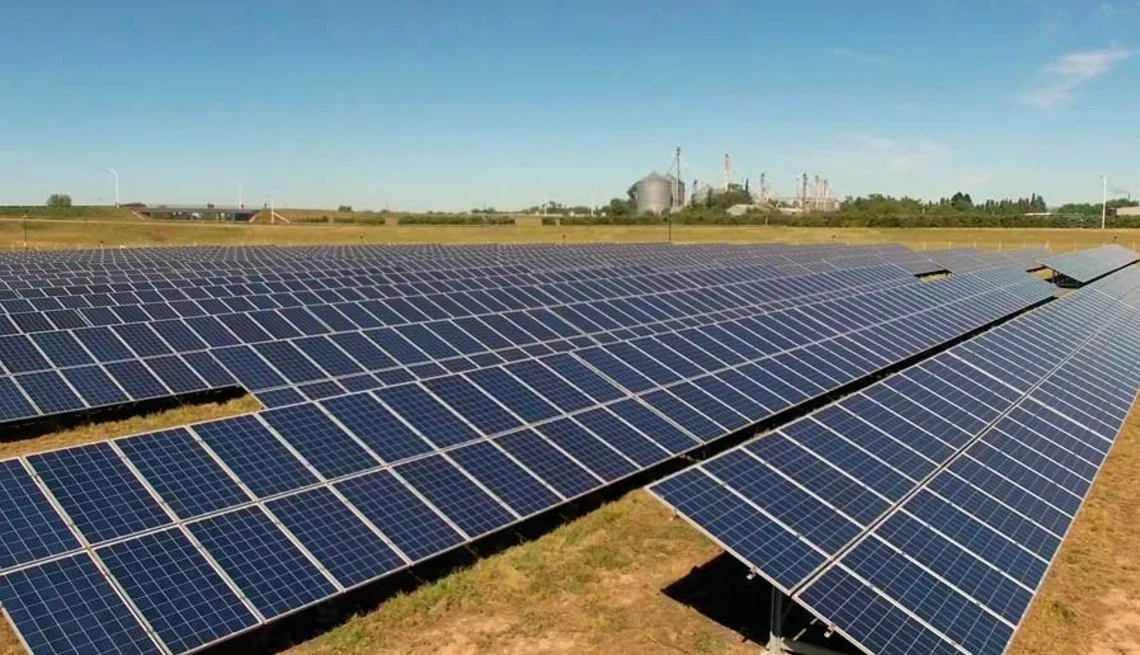 Santa Fe inauguró un parque fotovoltaico en San Gregorio