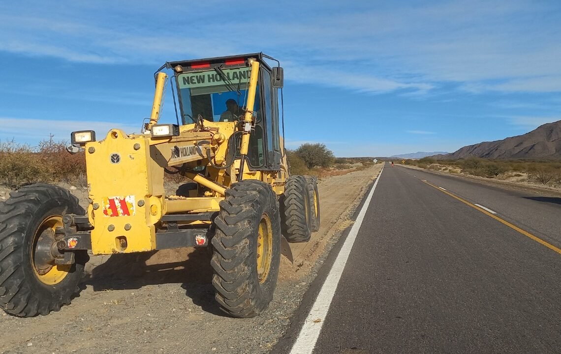 Catamarca: trabajos de mantenimiento sobre las rutas nacionales 40 y 60