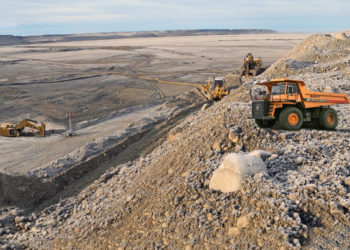 Áridos seleccionados en las represas de Santa Cruz