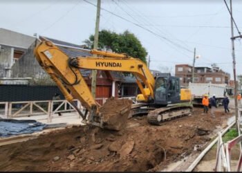 La Matanza, avanza la obra hidráulica en la Cuenca del Arroyo Duppy