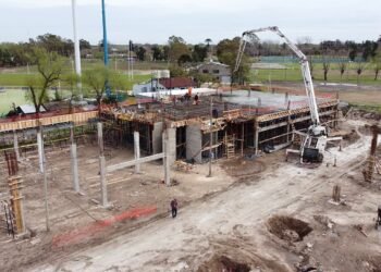 Avanza la obra del Hospital de Alta Complejidad de Tigre