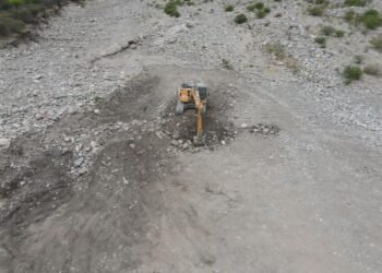 San Luis: la obra para prevenir desbordes en el río Luján entra en la etapa final