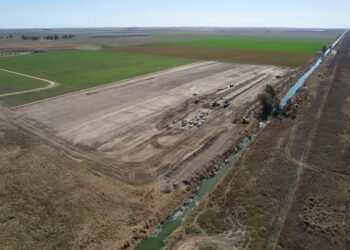 Laboulaye: comenzó la construcción de la planta depuradora de líquidos cloacales
