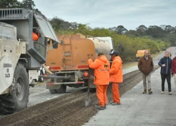 Salta: ya está en marcha la repavimentación de la Ruta Provincial 5