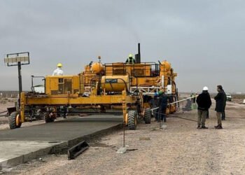 Continúan a buen ritmo las obras de la ruta provincial 17 en Añelo