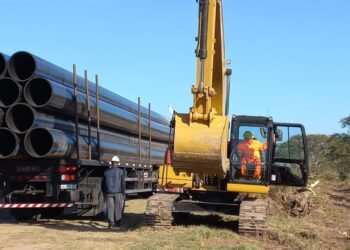 Santa Fe: sigue la obra del nuevo Acueducto a San Vicente