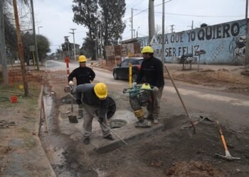 Córdoba capital: la obra del Colector Cloacal Sureste entra en su etapa final