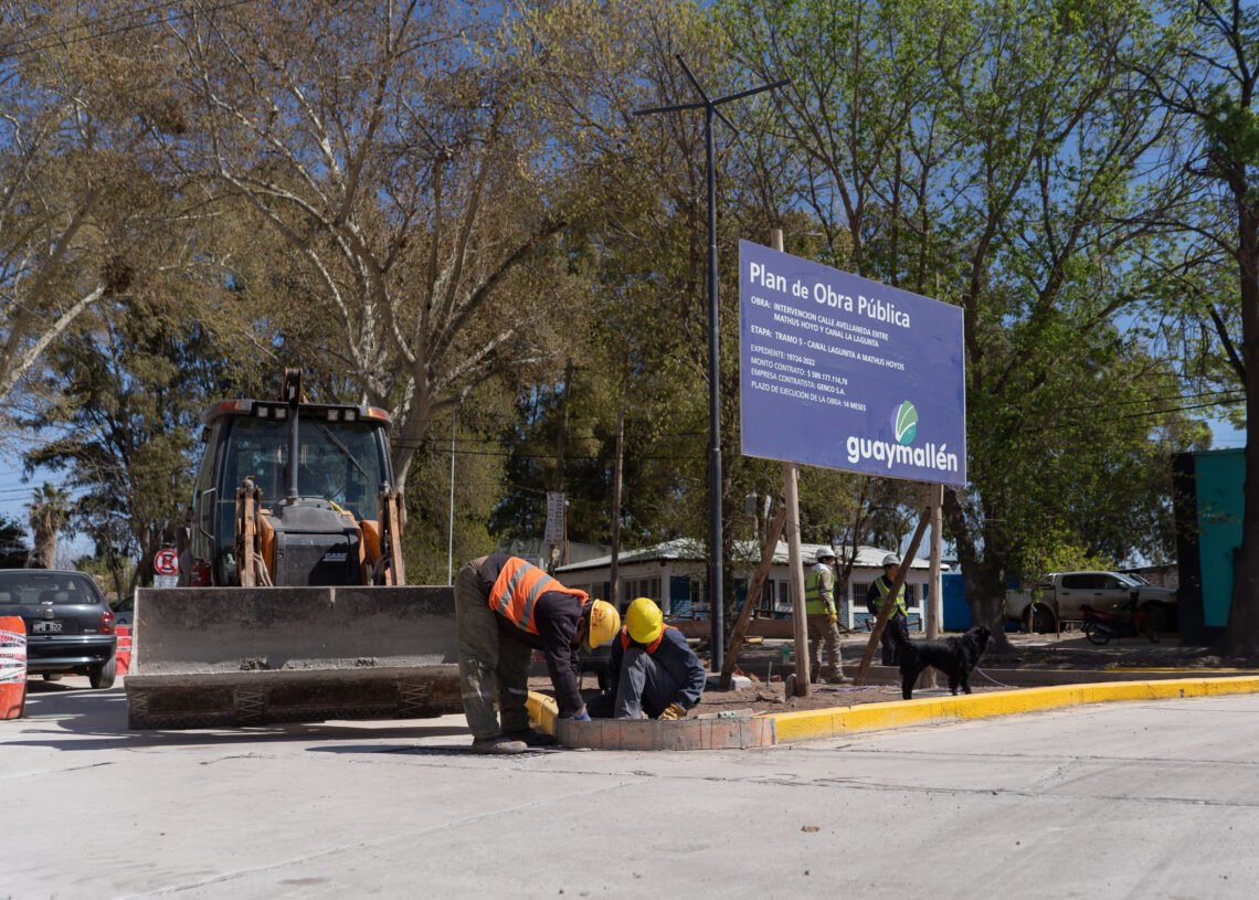 Mendoza: sigue la obra integral que unirá Guaymallén con Las Heras