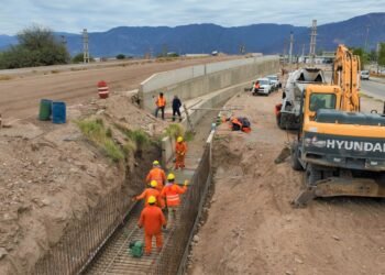 La Rioja: avanza la construcción de un distribuidor sobre la Ruta Nacional 75