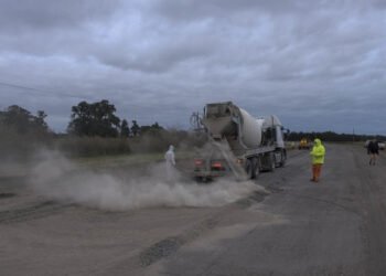 Avanzan las obras de la Ruta Provincial 1001