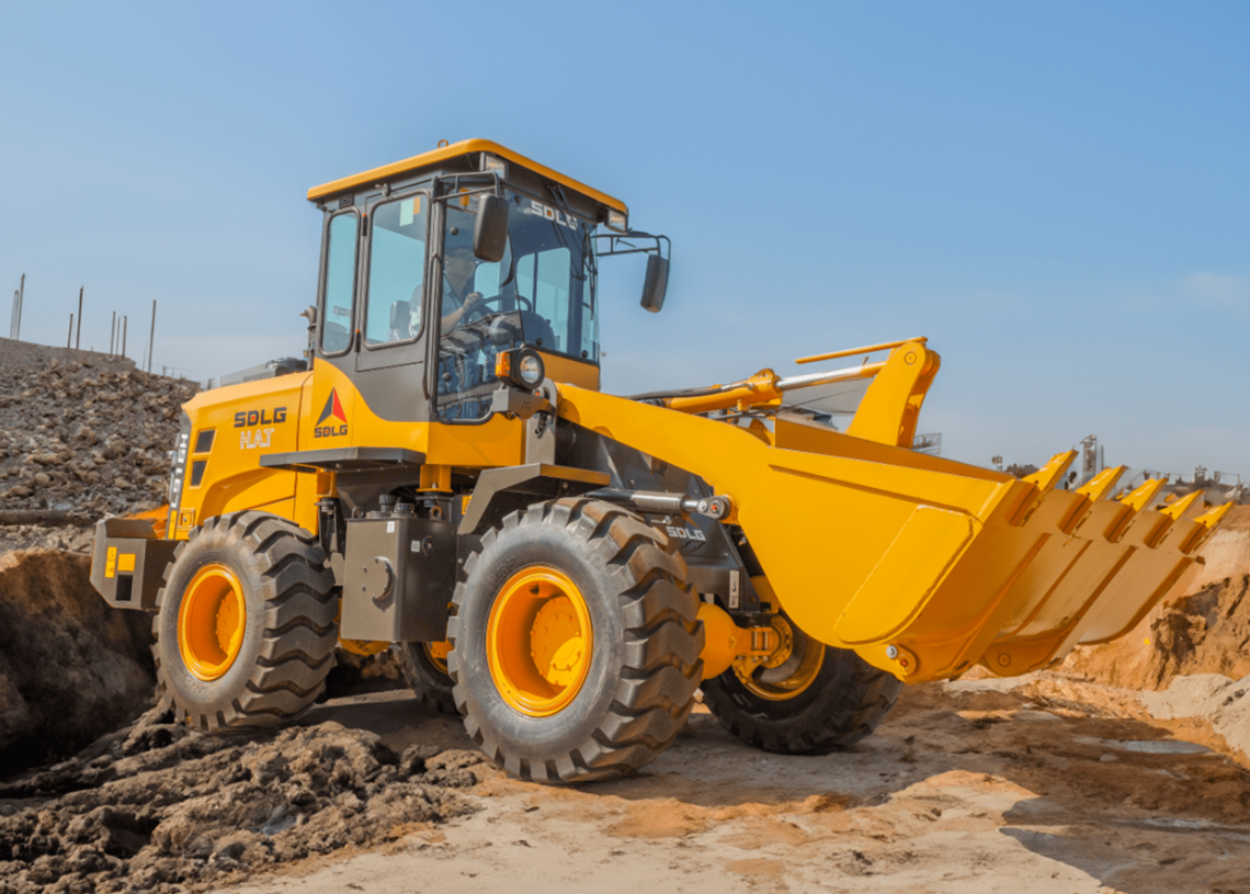 Escandinavia del Plata presenta la cargadora SDLG 916