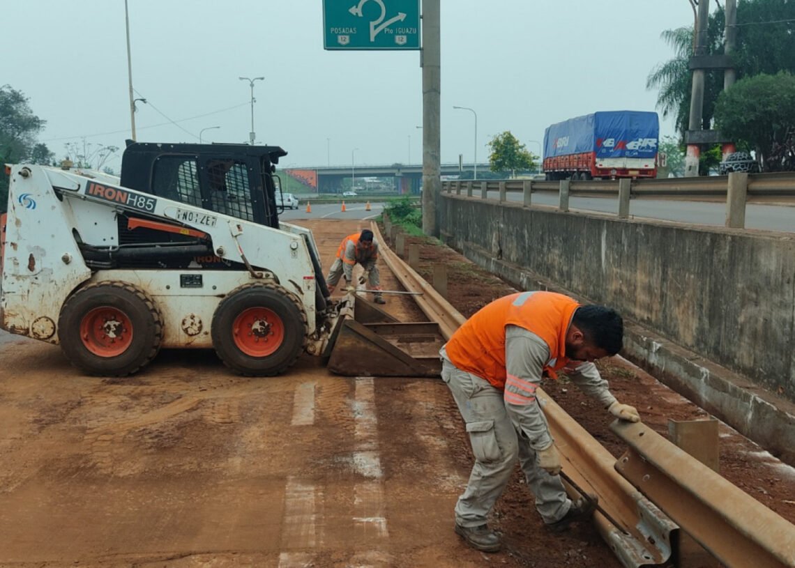 Misiones: avanzan importantes trabajos en el nodo vial Posadas – Garupá