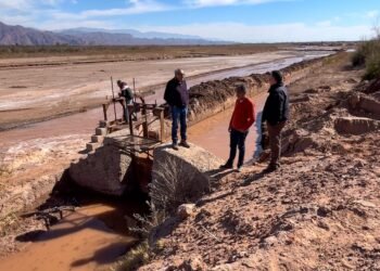 Invierten en obras para mitigar la emergencia hídrica en La Rioja