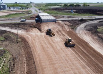 Entre Ríos: trabajan en el primer tramo de autovía de la Ruta Nacional 18