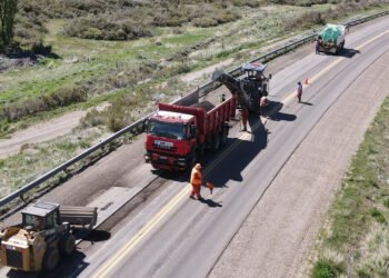 Chubut: importantes trabajos en el acceso norte a Comodoro Rivadavia