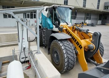 Liebherr y STRABAG lanzan una cargadora con motor de hidrógeno