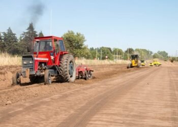 Río Cuarto: continúan las obras en la duplicación de calzada de la ruta 30