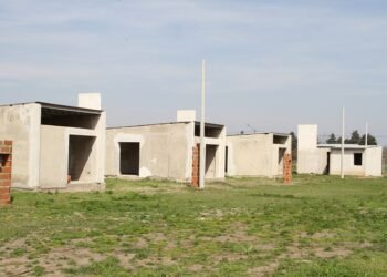 Colón: retoman la construcción de 66 viviendas