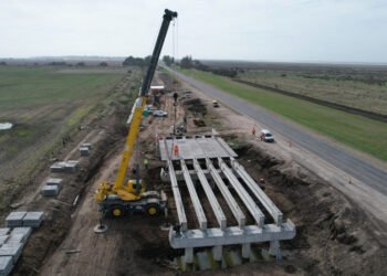 Avanzan las obras de transformación en Autovía de la Ruta 11