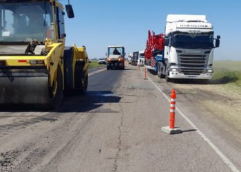 Buenos Aires: avanza la repavimentación de la Ruta Nacional 33 entre Villegas y Rufino
