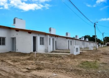 Siguen las obras de vivienda en Villa Gesell