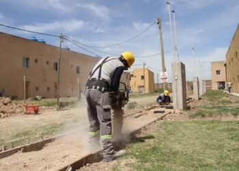 Esteban Echeverría avanza por etapas la terminación de 262 viviendas