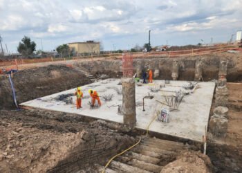Avanzan los trabajos en la nueva Planta Potabilizadora de la Región Capital