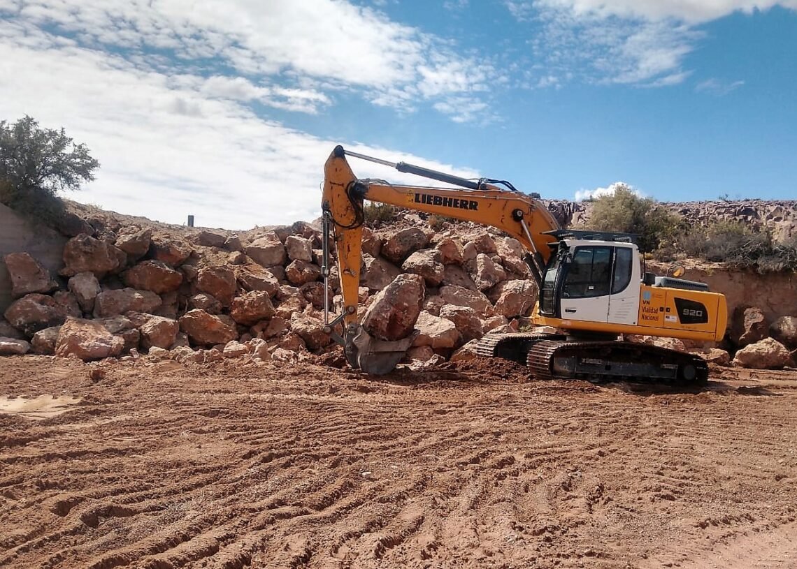 Chubut: ejecutan importantes trabajos en la Ruta Nacional 25