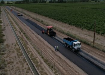 La ruta del vino al pie de los Andes que Vialidad Mendoza comenzó a asfaltar