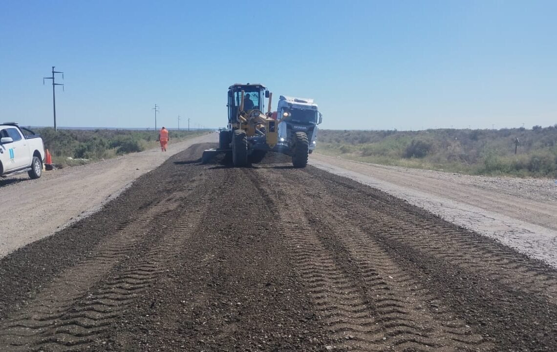 Río Negro: realizan importantes tareas en las rutas nacionales 22 y 151