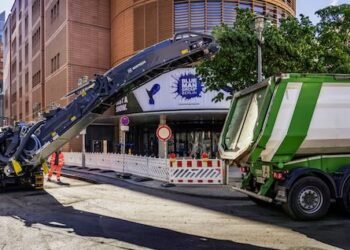 La fresadora compacta ideal para proyectos de construcción urbana