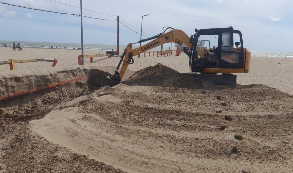 Comenzaron las obras de restauración del muelle de San Clemente del Tuyú