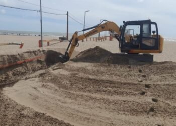 Comenzaron las obras de restauración del muelle de San Clemente del Tuyú