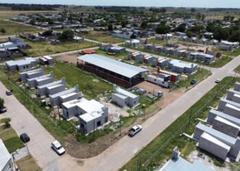 Un centenar de viviendas en Olavarría se acercan a su etapa final