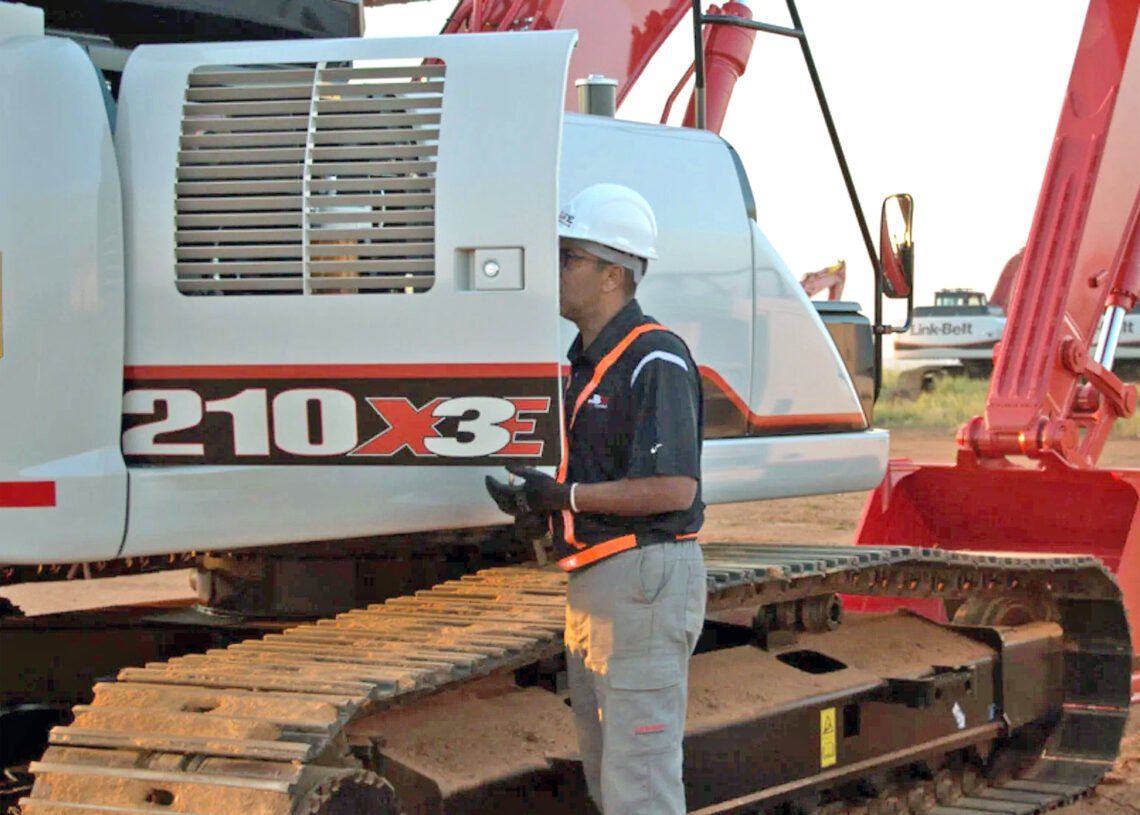 Contribuir al desempeño optimizado de la excavadora