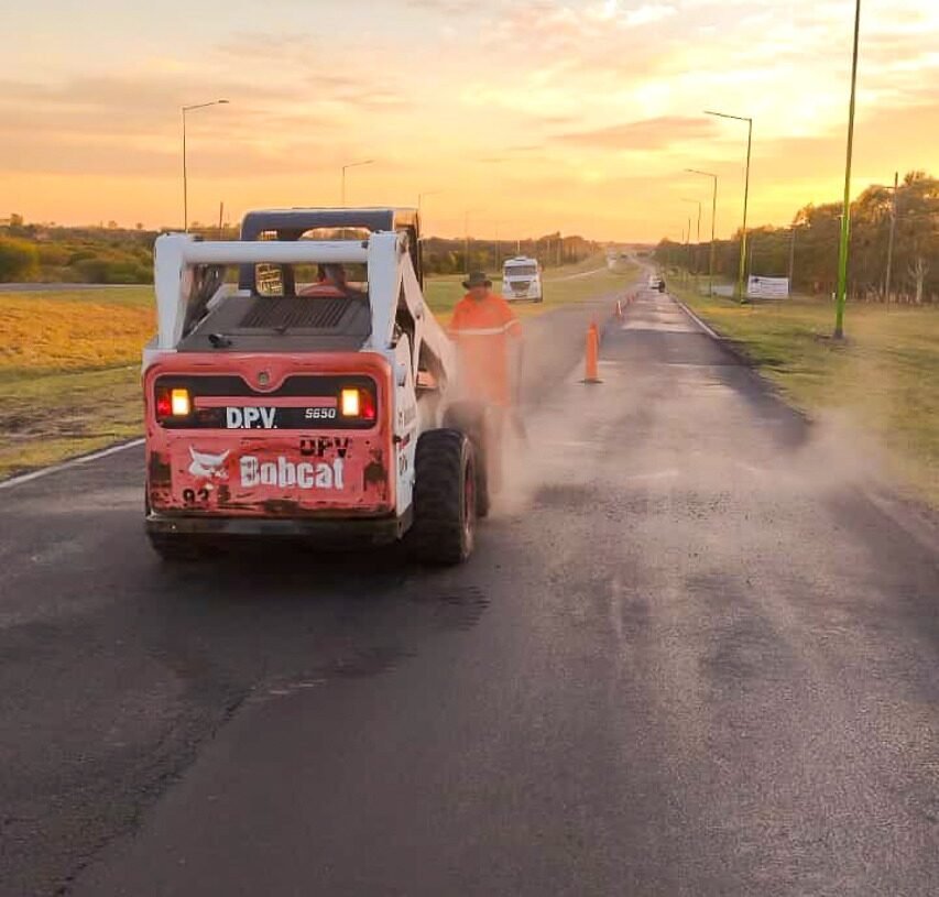 Entre Ríos: importantes trabajos en el acceso sur a Gualeguaychú
