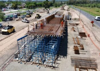 Córdoba: la obra del altonivel en la salida de Valle Escondido ya muestra un avance del 30%