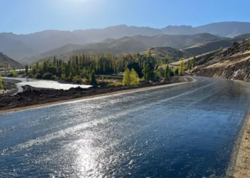 Ya colocaron la imprimación en la ruta provincial 39 en Neuquén