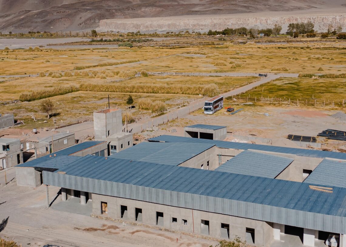 Antofagasta de la Sierra: avanza la construcción del nuevo hospital