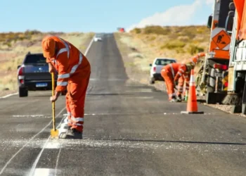 Ultiman detalles de la repavimentación de la Ruta Provincial 5