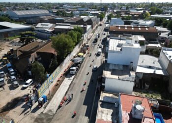 Avanzan las obras viales en San Martín