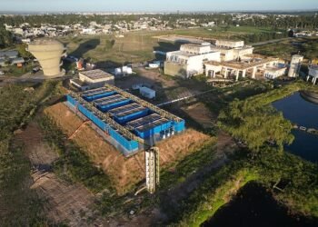 Pusieron en marcha la Planta Potabilizadora Patagonia de Bahía Blanca