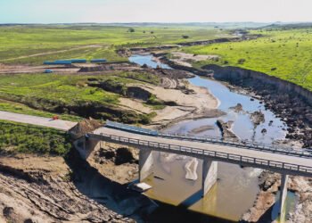 RN 35: trabajos para restituir la transitabilidad entre Bahía Blanca y San Germán